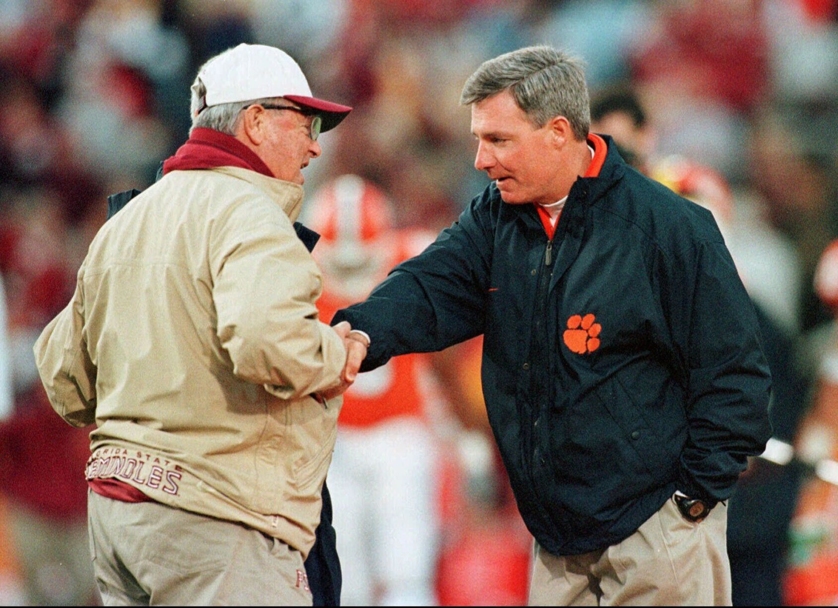 1999: Florida State's Bobby Bowden gets 300th